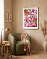 Nectar #society6 #decor #buyart framed in a tender room thumbnail