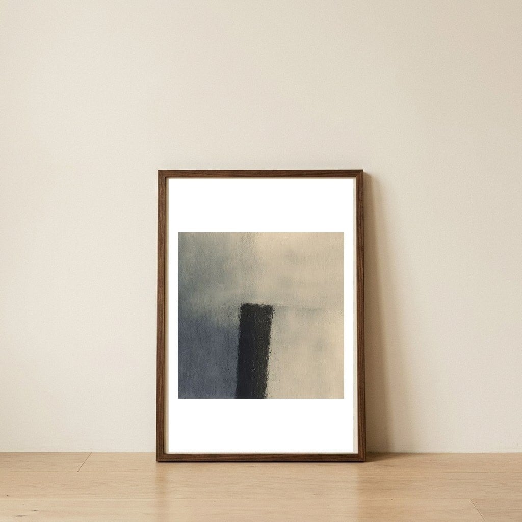 Mooring Point — framed, leaning against the wall