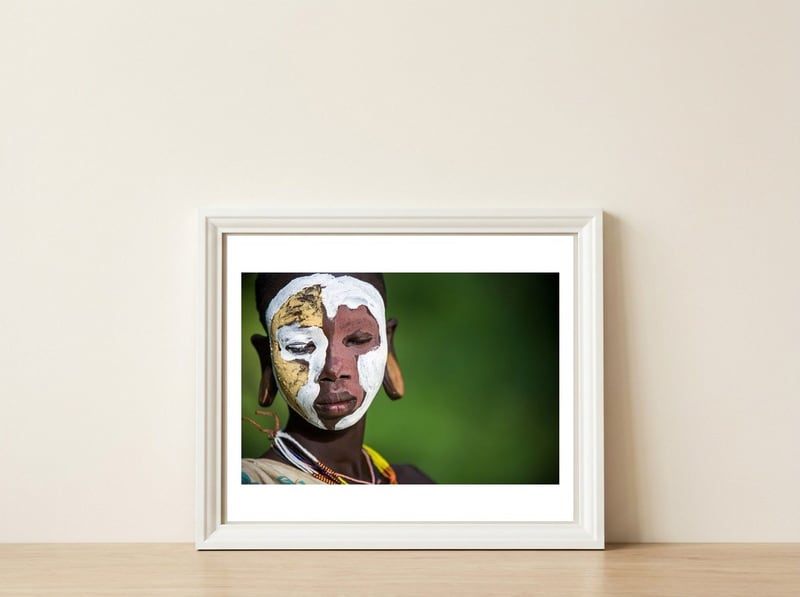 Suri Dream — framed, leaning against the wall