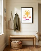 Drive (2011) framed in a relaxed room thumbnail