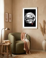 the bridge in white framed in a tender room thumbnail