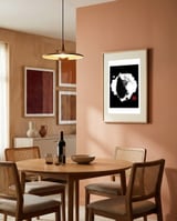 Stain Cat framed in a intimate room thumbnail