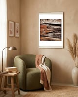 weather worn wood framed in a tender room thumbnail