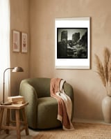 Dunscaith Castle 2 framed in a tender room thumbnail