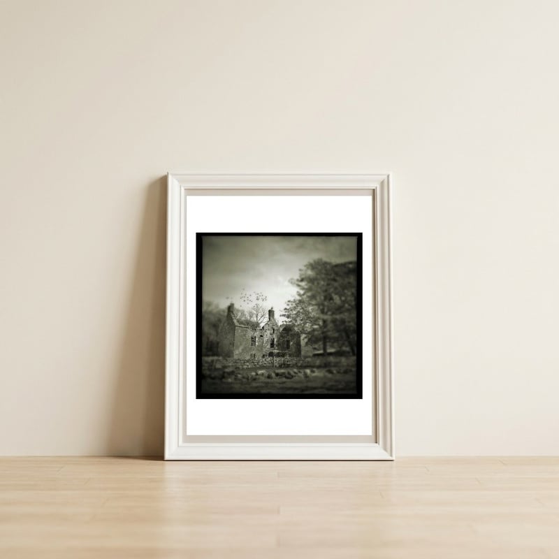 Gesto House — framed, leaning against the wall