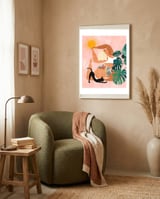 Tropical Yoga framed in a tender room thumbnail