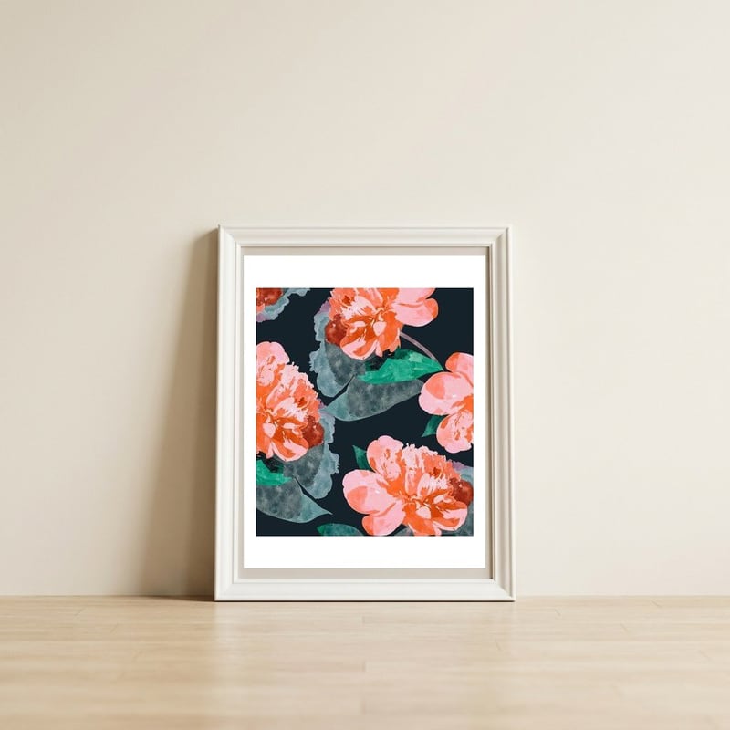 The Joy Of Missing Out II — framed, leaning against the wall