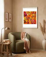 Orange Pop framed in a tender room thumbnail