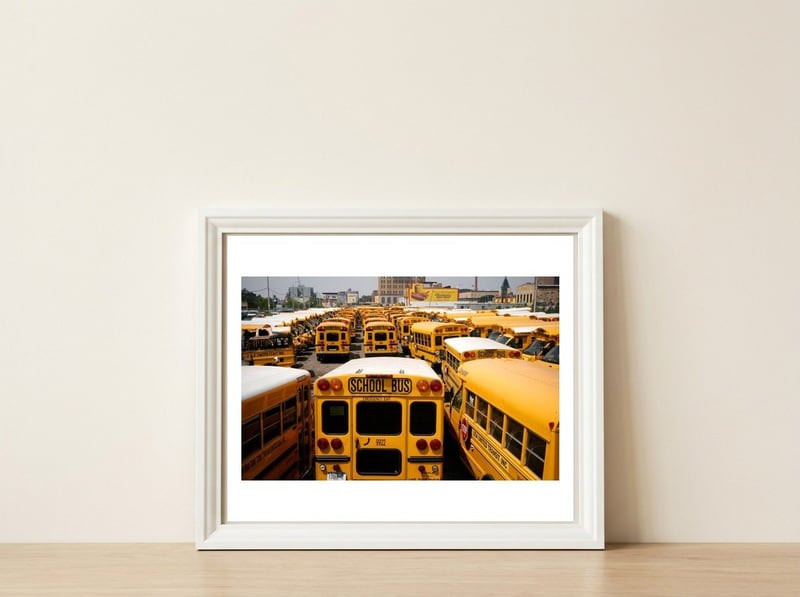 Coney Island, Brooklyn — framed, leaning against the wall