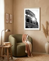 Colosseum, Rome framed in a tender room thumbnail