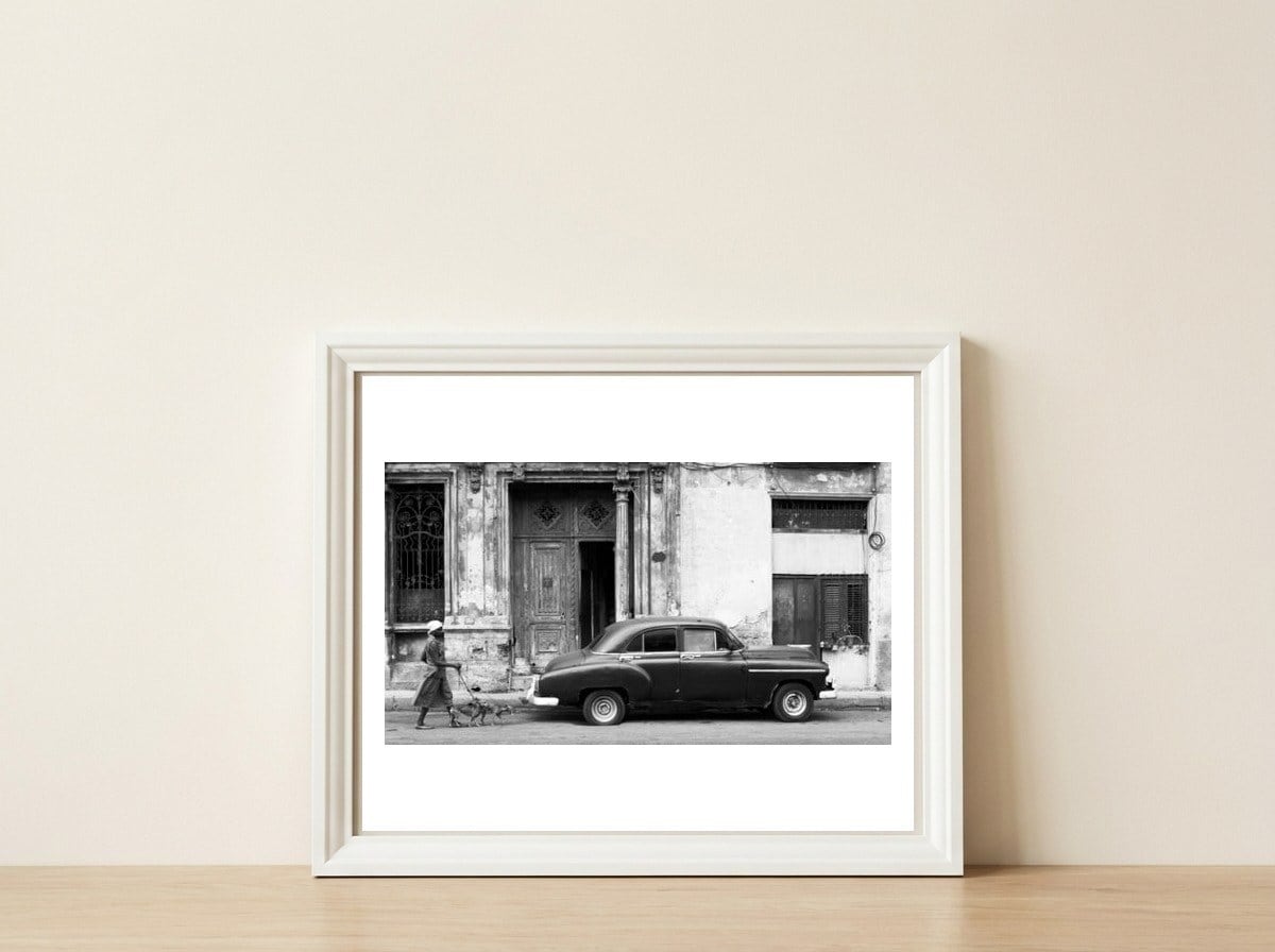 Havana, Cuba — framed, leaning against the wall