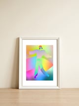 HAPPY HAPPY — framed, leaning against the wall thumbnail