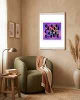 ABSTRACT HALVES framed in a tender room thumbnail
