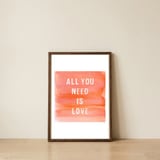  All You Need — framed, leaning against the wall thumbnail