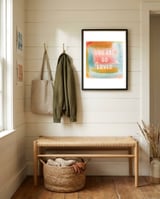 So Loved  framed in a relaxed room thumbnail