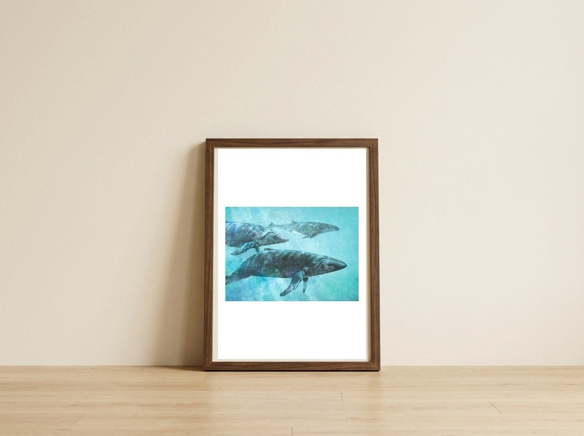 Pod — framed, leaning against the wall