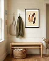 Three Feathers framed in a relaxed room thumbnail