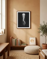 Space Jelly framed in a gentle room thumbnail