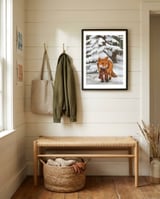 Winter Fox framed in a relaxed room thumbnail