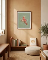 First Snow framed in a gentle room thumbnail