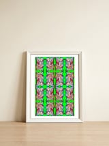 Formas 17 3d C — framed, leaning against the wall thumbnail