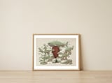 Cloud Watching — framed, leaning against the wall thumbnail