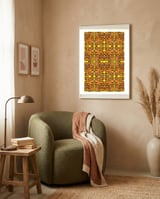 Garffiti 29 Tapiz D framed in a tender room thumbnail