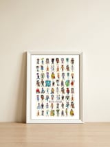 Gente Del Barrio — framed, leaning against the wall thumbnail