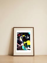 CRATER — framed, leaning against the wall thumbnail