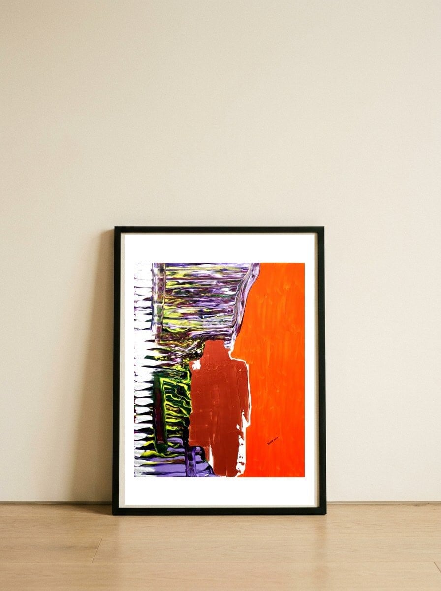 BIGFOOT — framed, leaning against the wall