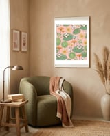 Vintage Royal Gardens framed in a tender room thumbnail
