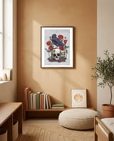 Memento Mori framed in a gentle room thumbnail