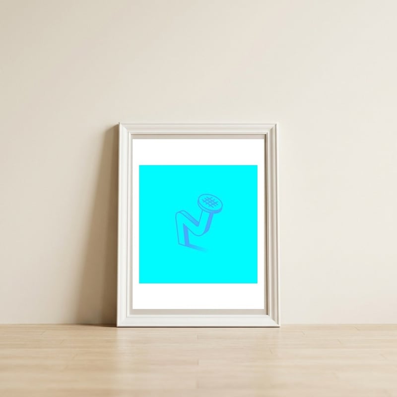 Nailed It — framed, leaning against the wall