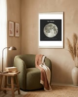 The Moon framed in a tender room thumbnail