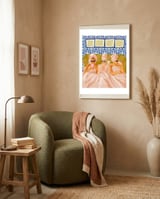 Ladies Only Club framed in a tender room thumbnail