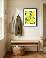 Lemon Tree framed in a relaxed room thumbnail