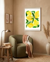 Lemon Tree framed in a tender room thumbnail