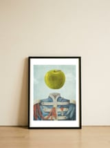 Sgt Apple — framed, leaning against the wall thumbnail