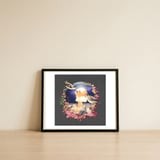 Second Sun — framed, leaning against the wall thumbnail