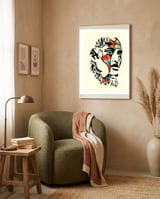 Motor Girl  framed in a tender room thumbnail