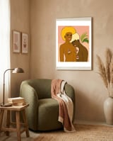 Love Heals All framed in a tender room thumbnail