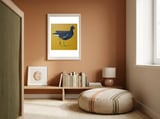 Moorhen framed in a gentle room thumbnail