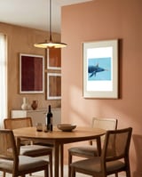 Part Whale framed in a intimate room thumbnail