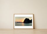 Sunset 1 — framed, leaning against the wall thumbnail