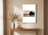 Sunset 1 framed in a welcoming room thumbnail