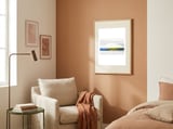 Sunlit wave framed in a tender room thumbnail