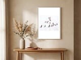 Ski school (Colour) framed in a welcoming room thumbnail