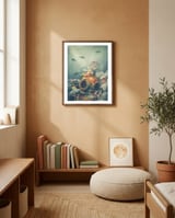 Sea Change framed in a gentle room thumbnail