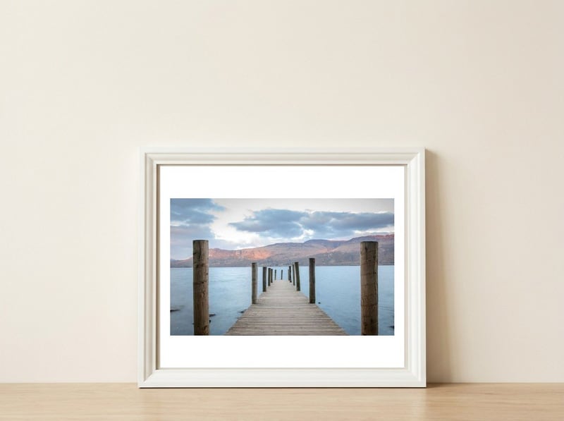 Graham Hunt Photography Derwent Water 8 — framed, leaning against the wall