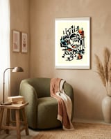 Full House  framed in a tender room thumbnail